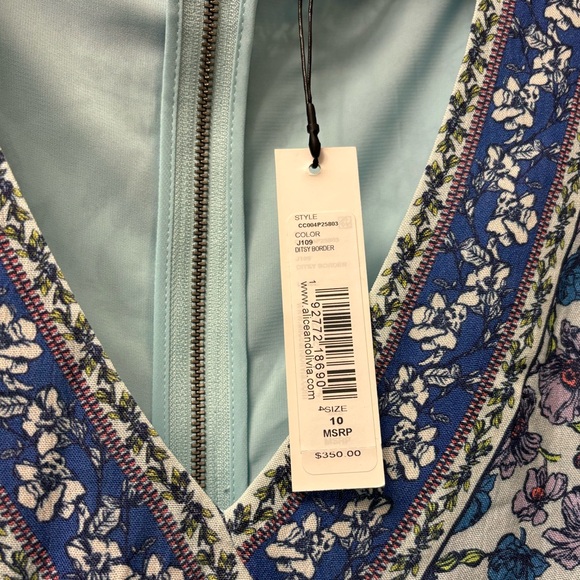 NWT! Alice and Olivia Floral Romper - Picture 2 of 4